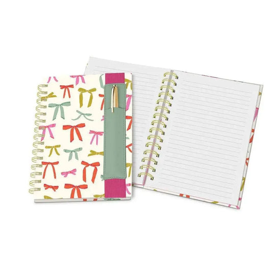 Cute Bow Themed Notebook
