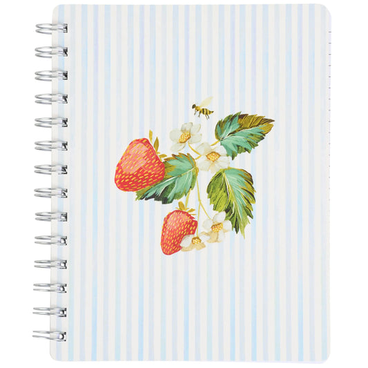 Strawberry Journal Double-Sided Spiral Notebook